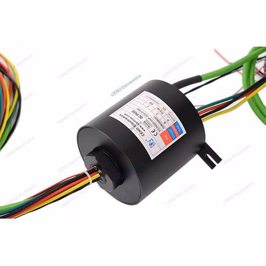 Ethernet Signal Slip Ring with Rotary Electrical Joint