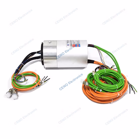 integrated signal slip ring combined with Hydraulic