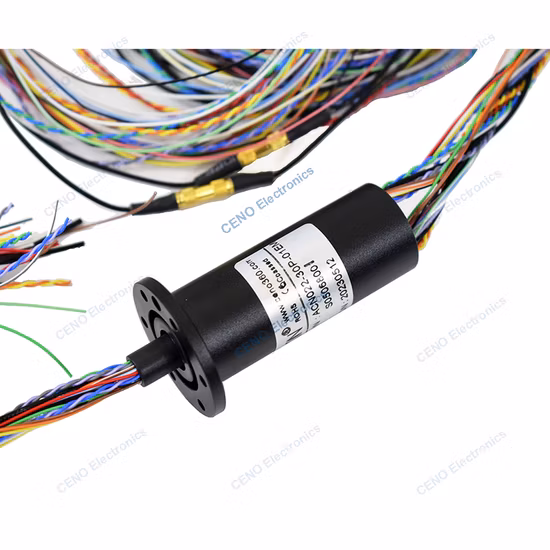 Capsule Slip Ring With HDMI PLA RS422 and Ethernet Signal