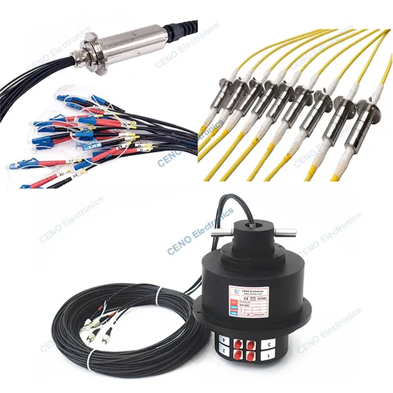 Fiber optic rotary joint with GJB150 ( 2-31 channels optional )