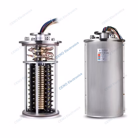 High temperature slip ring for industrial application