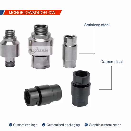 Stainless Steel High Pressure Connection Water Rotary Union
